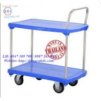 Xe đẩy tay sàn nhựa 2 tầng Sumo NP-220S